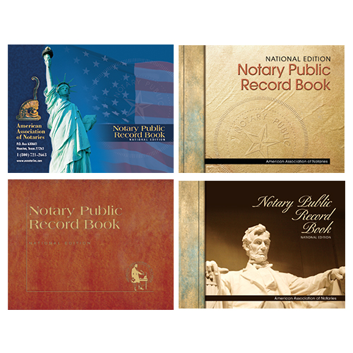 Perfectly Bound Kansas Notary Record Book (Journal) - 576 entries with thumbprint space Perfectly Bound Notary Record Book (with thumbprint space)