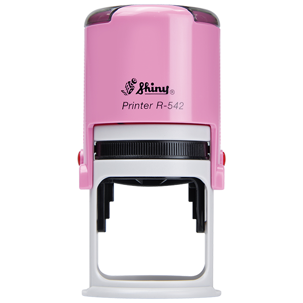 This elegant pink Kansas notary stamp is made for notaries who like to produce round notary stamp impressions similar to a notary embosser's raised-letter seal impressions, but with less effort. The stamp base enables the notary to position the notary stamp impressions with an accuracy and guarantees the best imprint quality. With simple, gentle pressure, you can easily produce thousands of sharp round Kansas notary stamp impressions without the need of an ink pad or re-inking. Available in four case colors and five ink colors. To order extra ink pads, select item # KS960; to order additional ink refill bottles select item # KS955.